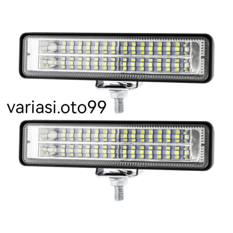 Lampu Tembak Sorot LED 28 Titik Mata CWL 84 Watt Cree 84W Motor Mobil Work Light Bar Bahan Aluminum 12V&amp;24V 84W