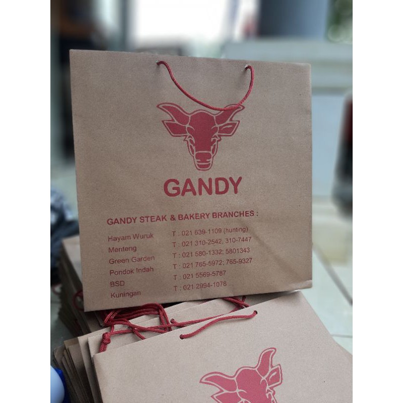 

kraft coklat 24x24x22