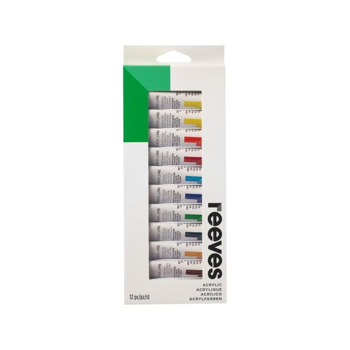 

Reeves Acrylic Paint Set 12 Pcs