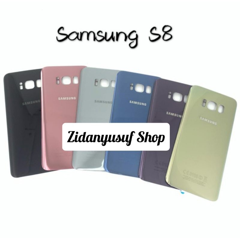 BACKDOOR BACK COVER KESING CASING HOUSING SAMSUNG S8 G950 TUTUP BELAKANG ORIGINAL