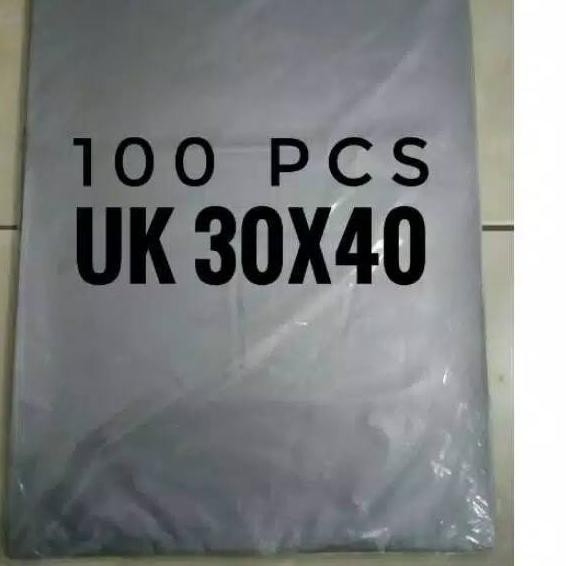 

Terlaris!! ❁ Plastik Packing HD Silver isi 100lembar /plastik online shop 30x40 TEBAL 0,5;