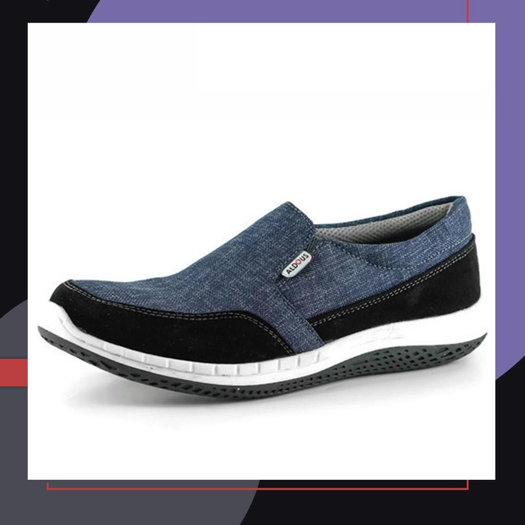 Sepatu Pria Slip On Casual Original Import Kasual Premium Sneakers Kerja Formal Kantor Santai Pesta 