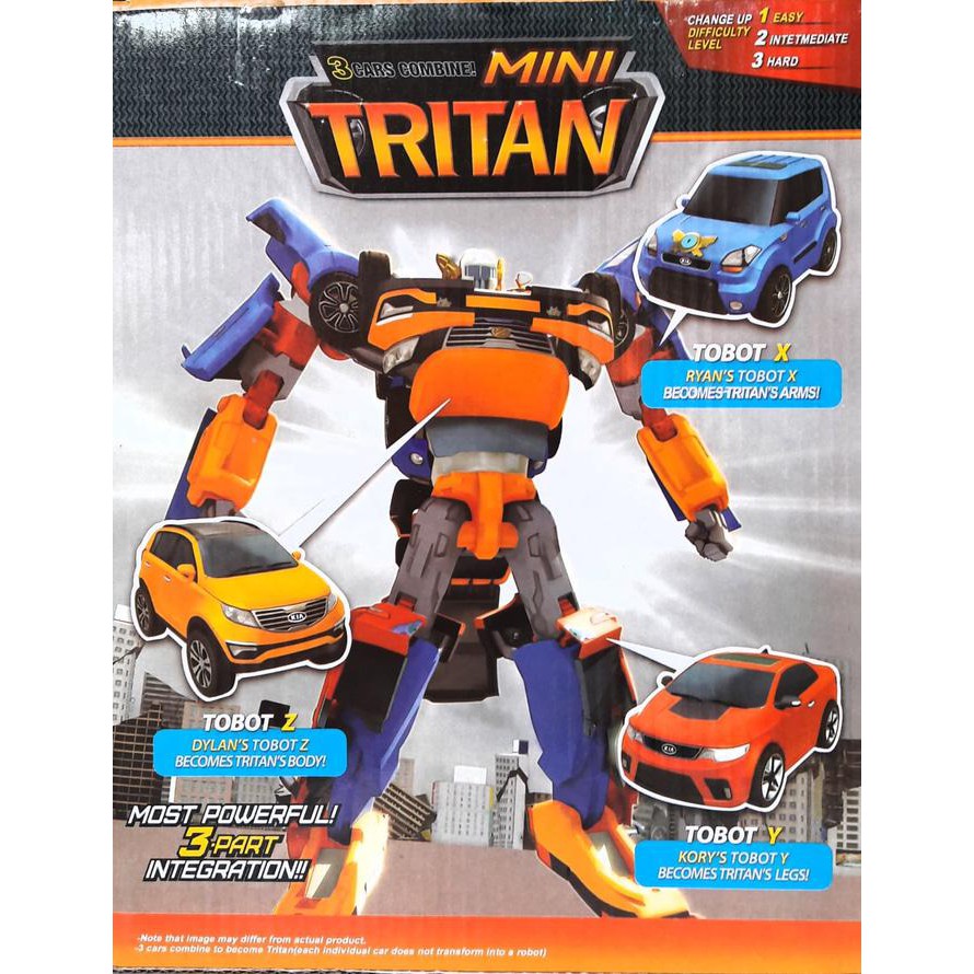 Jual Murah  TOBOT TRITAN KOMBINASI 3 ROBOT TOBOT X TOBOT Y TOBOT Z JADI 1 ROBOT