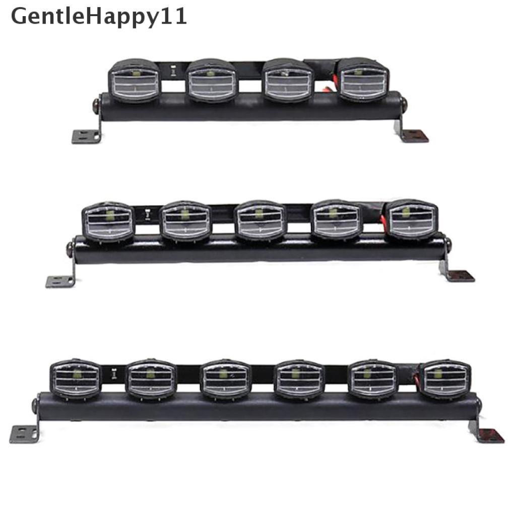 Gentlehappy Ultra Bright Lamp LED Roof Light Bar Dengan Lampu Sorot 4per5per6 Untuk 1per10mobil RC