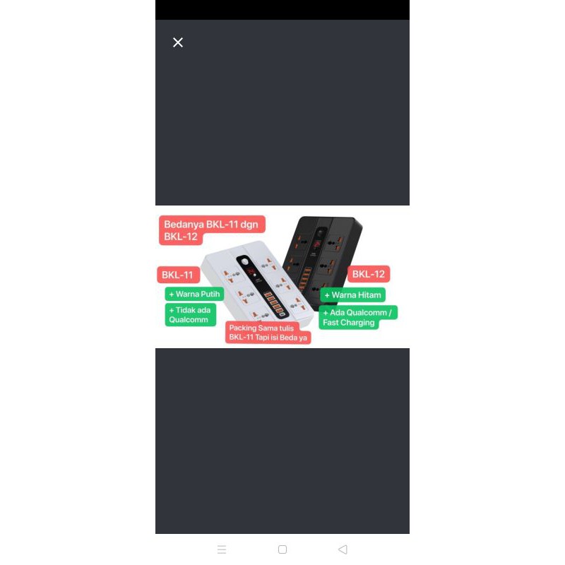 SOHA BKL-12 STOP KONTAK/POWER SOCKET USB TYPE C TIMERQC