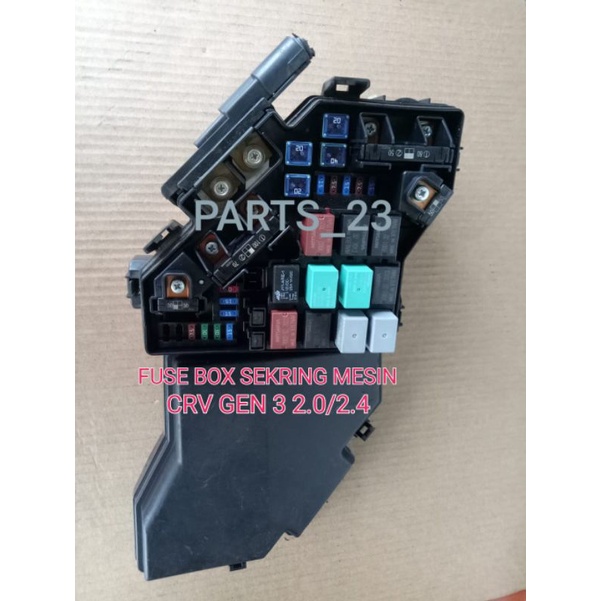 Fuse Box Sekring CRV gen 3 2.0cc 2.4cc 2000cc 2400cc CRV GEN3 Civic FD1 2007 2008 2009 2010 2011 201
