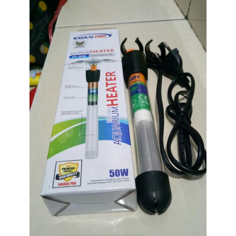 heater penghangat air akuarium 50watt