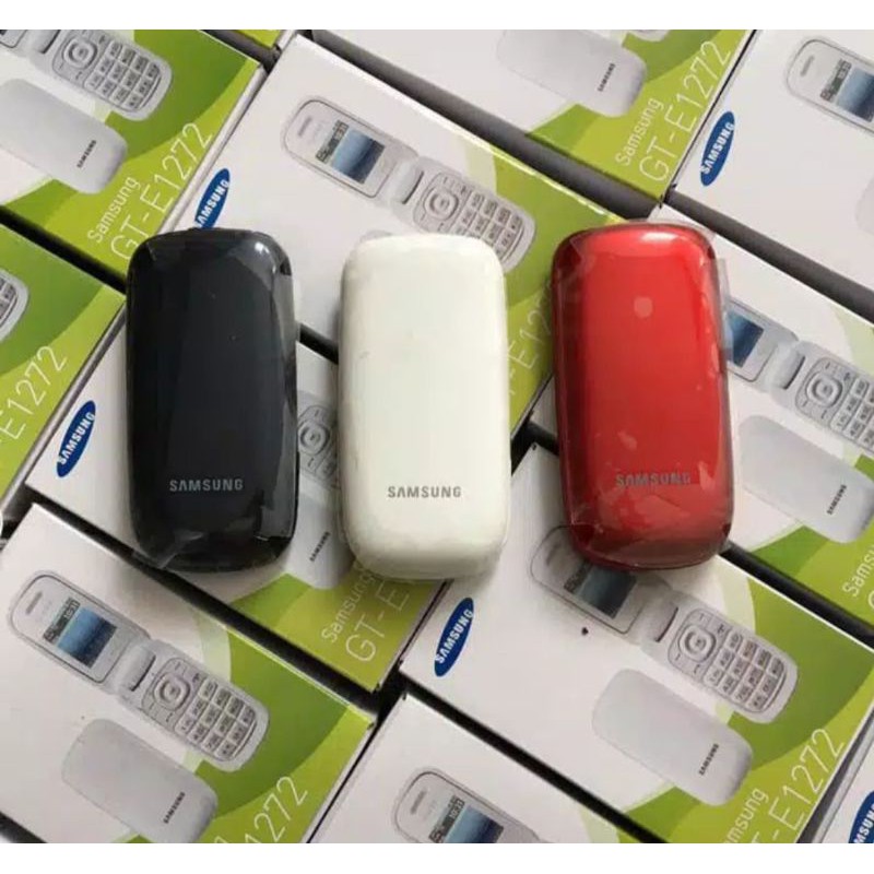 Baru Samsung Lipat 2 Kartu Caramel E1272 Segel Box Bergaransi Shopee Indonesia