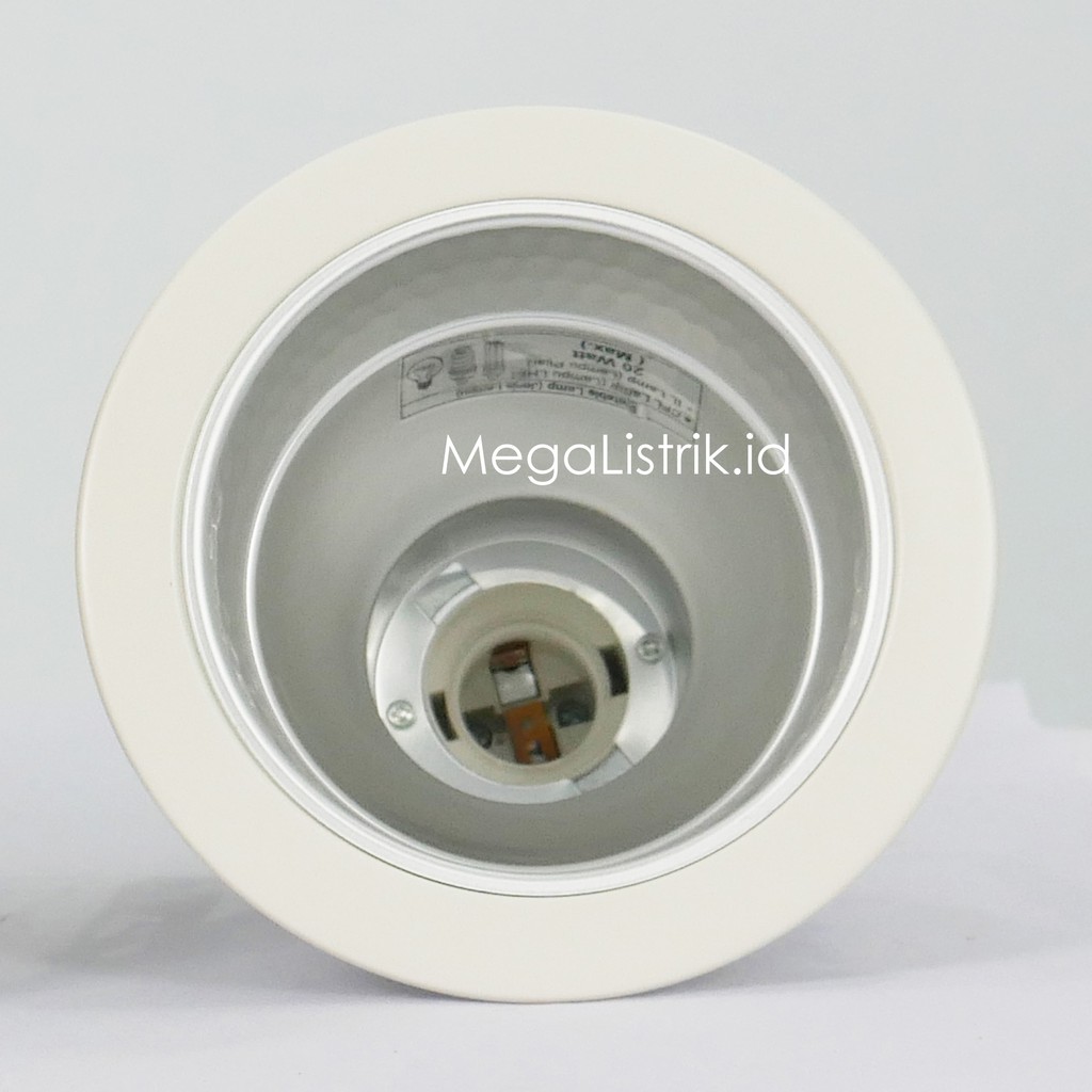 PANASONIC DOWNLIGHT / RUMAH LAMPU 4'' PUTIH FITING E27 NLP 72311 - 131