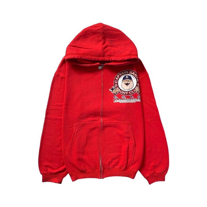 Zip Hoodie Captain Santa