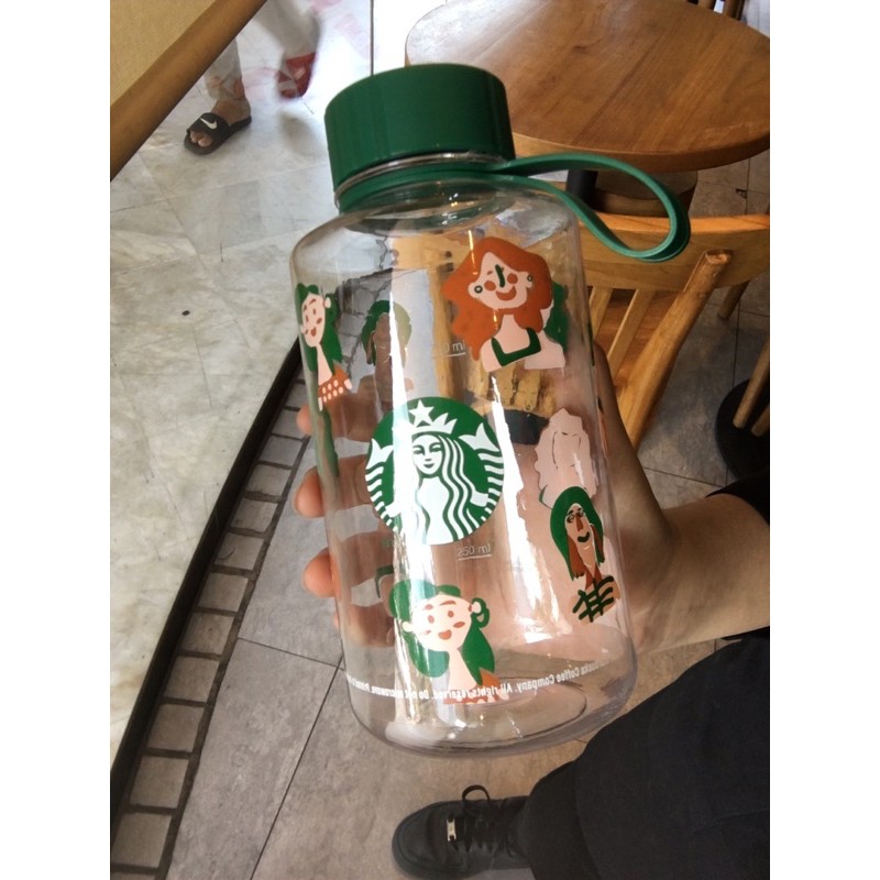 Tumbler Starbucks Reusable Bottle 1L People Version (Starbucks x Kreaby)