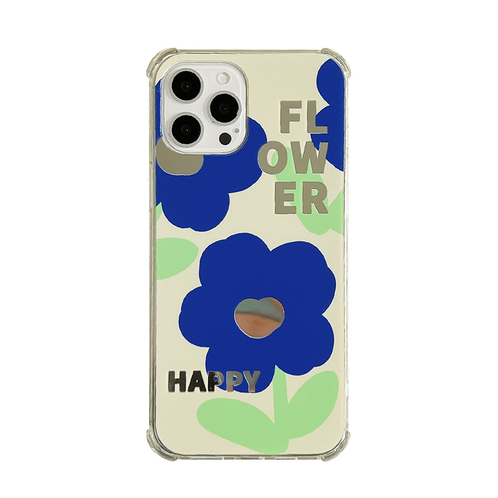 Casing tpu iPhone 13 13pro 13prm 11 7Plus 8Plus Xr XS 13 12pro Max Shockproof Aksen Cermin