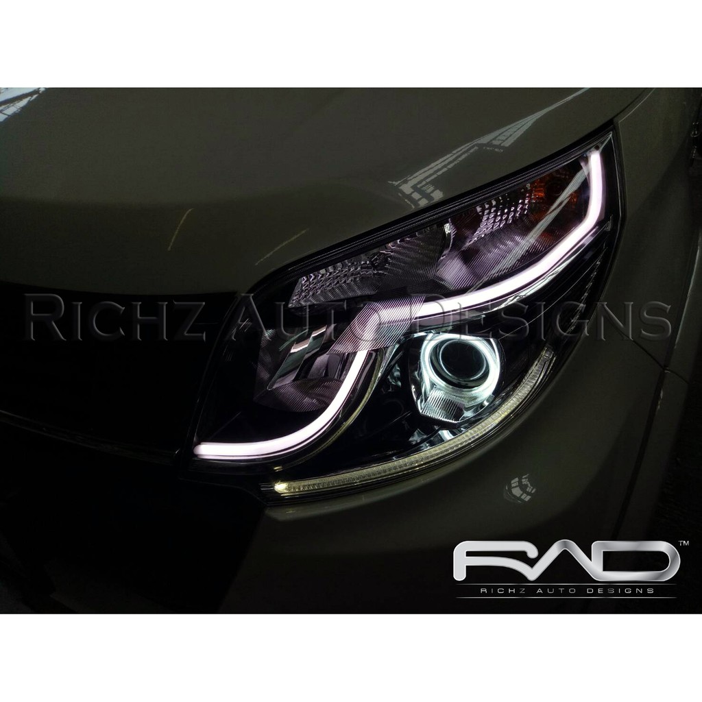 Custom Angel Eyes Plus DRL Line V1 TOYOTA RUSH 2017 Shopee Indonesia