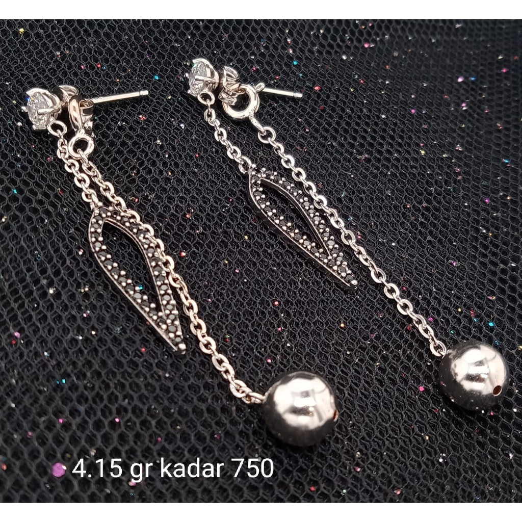 NEW Anting Emas 17 K - 4.15gr Kadar 750 - 2959