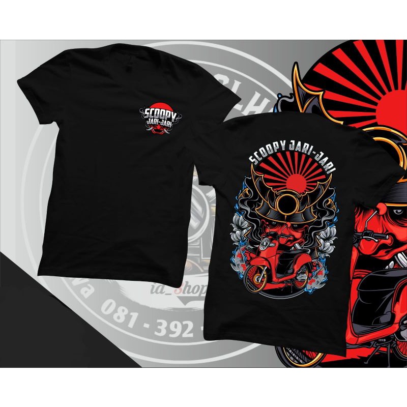 KAOS SCOOPY ORIGINAL / KAOS HONDA SCOOPY MODIFIKASI  (COD)