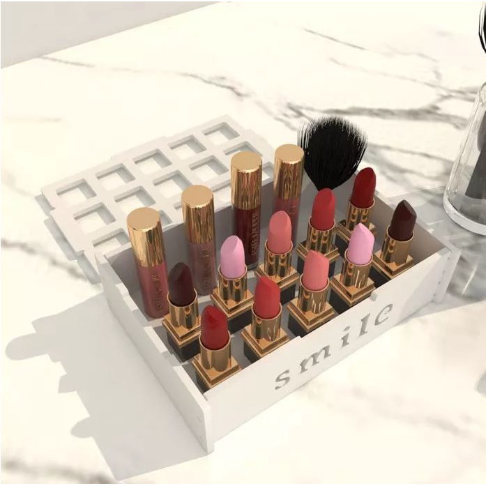 Kotak Kuteks Lipstick Perhiasan Kosmetik Box Makeup WPC