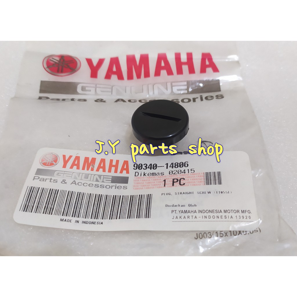 TUTUP TOP MAGNET MAHNIT KECIL HITAM VEGA R LAMA - VEGA R NEW - VEGA ZR RR FORCE FI ORIGINAL YGP 90340-14806