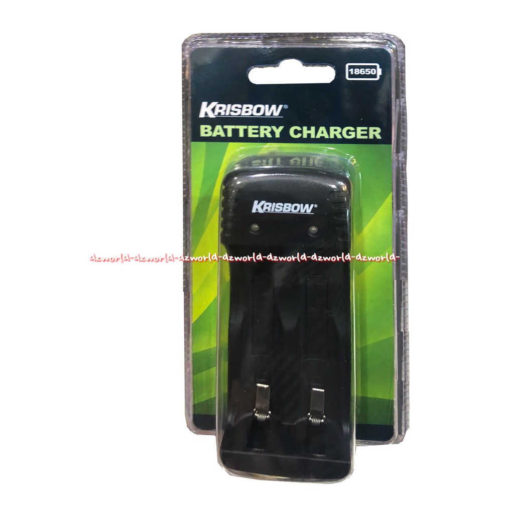 Krisbow Battery Charger Alat Cas Baterai Universal Charger Batrai Tempat Chas Kris Bow Batery