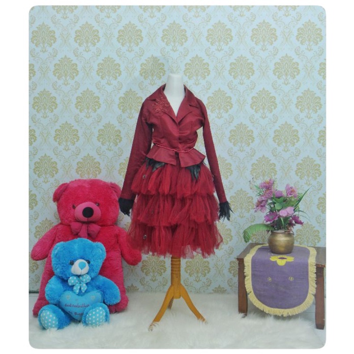 ready dress span scuba murah