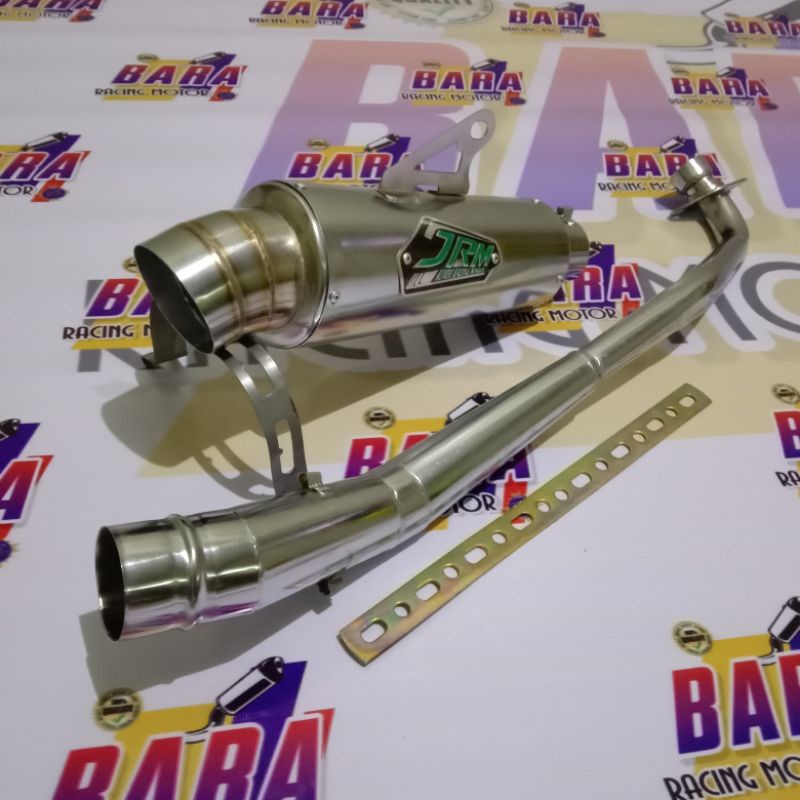 knalpot JRM RACING Motor kharisma,supra 125,revo,blade