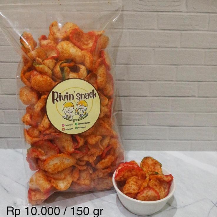 

SUPER HOT KERUPUK SEBLAK PEDAS 150gr