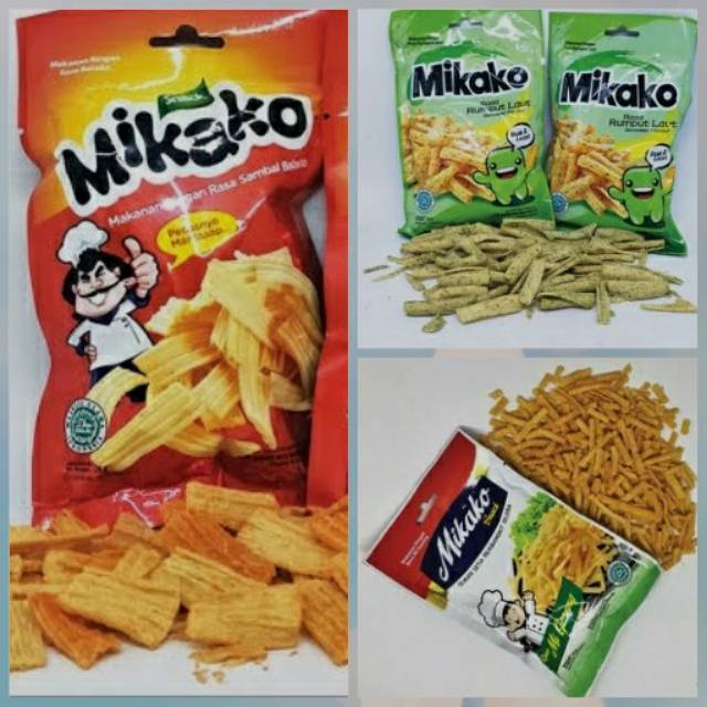 

MIKAKO JAJANAN KEKINIAN 22grm X 10Pcs