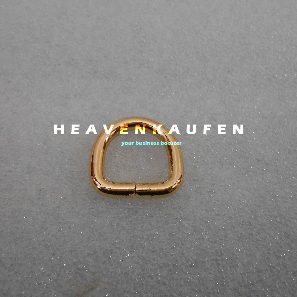 Ring D 1,5 cm Gold Muda / Emas Muda Kualitas Premium