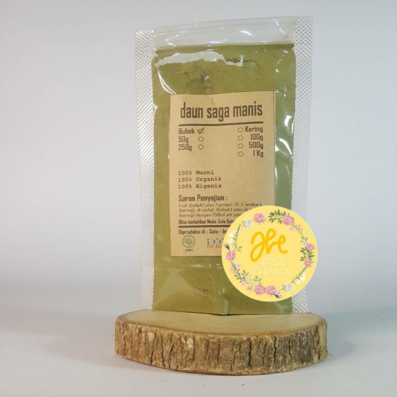 

Daun Saga Bubuk Murni Tanpa Campuran 500 gram
