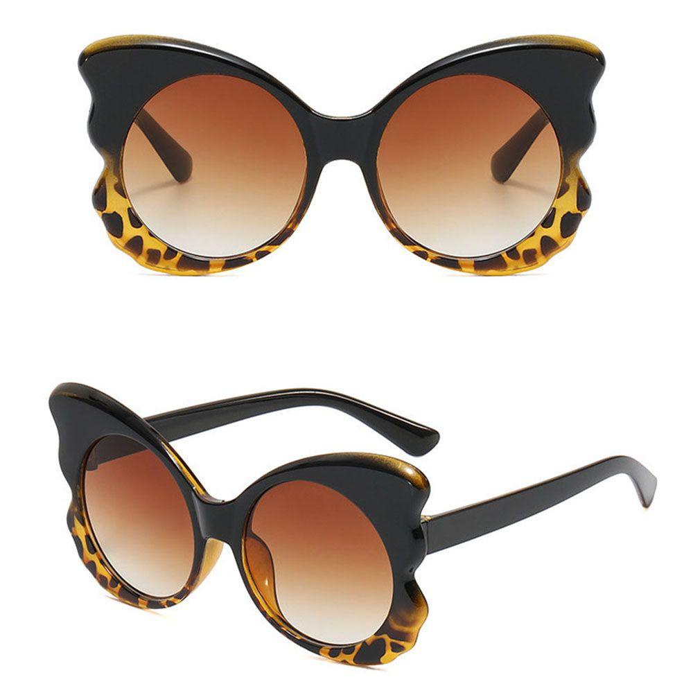 [Elegan] Mata Kucing Kacamata Hitam Trendi Fashion Perempuan Pria Geometris Kacamata Vintage Wanita Kacamata