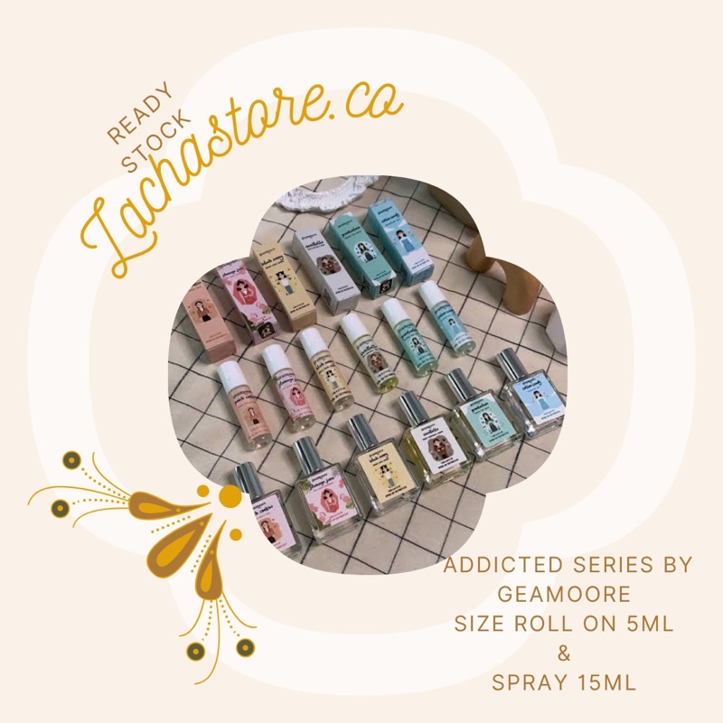 [BPOM] PARFUME GEAMOORE ADDICTED SERIES 6ml