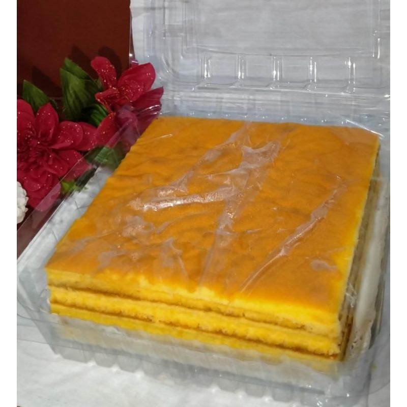 

Bolu Lapis Nanas 20x20cm kue basah Khas Palembang cake