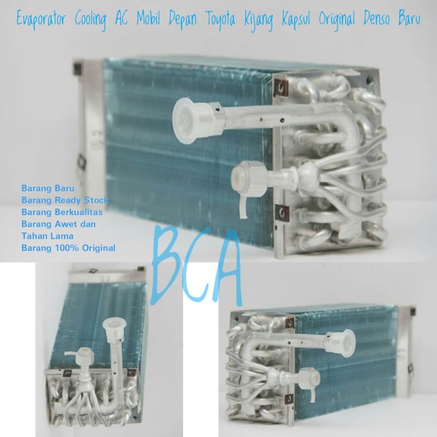 EVAPORATOR EVAP COOLING AC Mobil Depan Toyota Kijang Kapsul ORIGINAL DENSO COOL GEAR