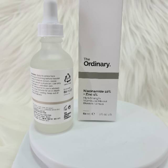 The Ordinary Niacinamide 10% + Zinc 1% anti blemish solution share 5ml, 10ml /full 60ml  serum