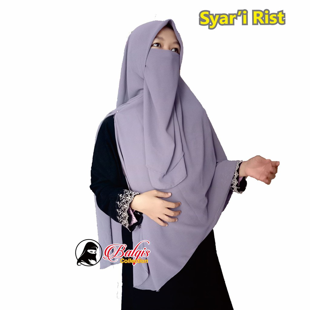 jilbab syar'i rist  Balqis collection temboro