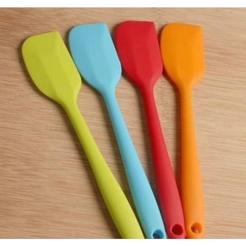 Jual Spatula Silikon Tahan Panas Anti lengket 27X5Cm Shopee Indonesia