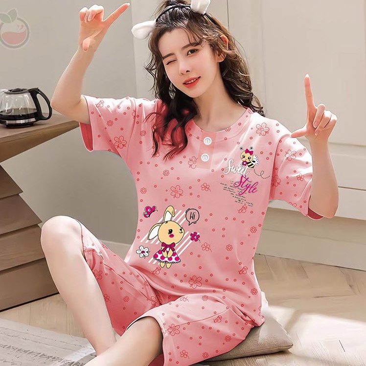 Baju tidur 3per4 babydoll dewasa