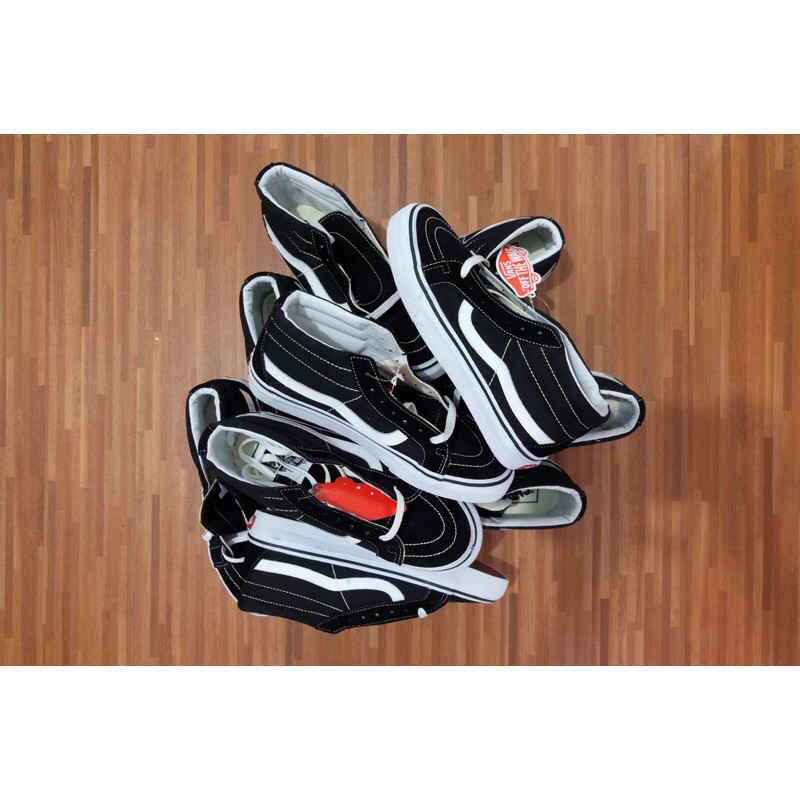 Vans mid skool classic - Black/white