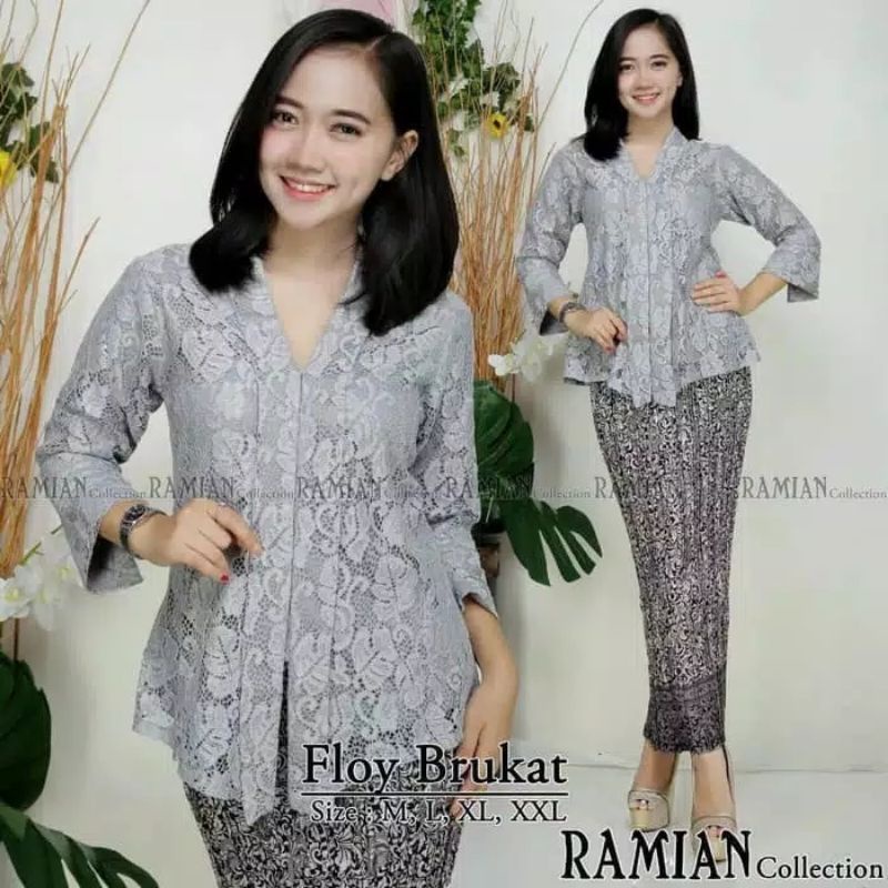 Kebaya Kartini Kebaya Kutu Baru Brukat Kebaya Wisuda Modern Best Seller