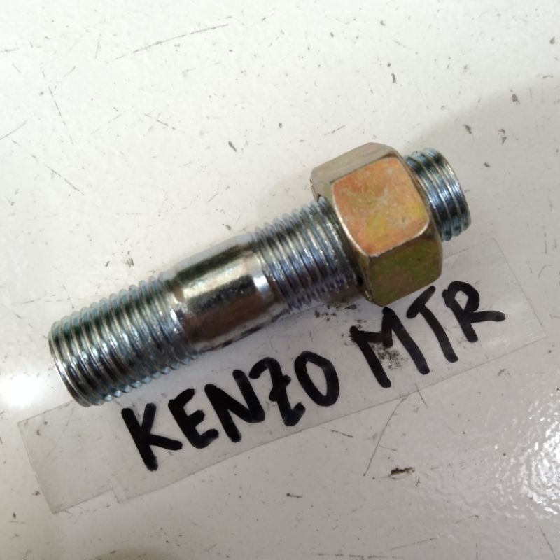BAUT STUD AS MANIFOLD KNALPOT PS120 M12 X 50 DRAT HALUS 1.25 12MM PANJANG 5CM KUNCI 17
