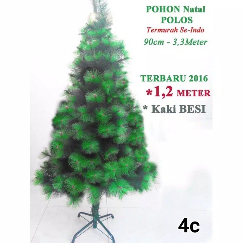 Pohon  Natal Jarum 4 FEET 120cm