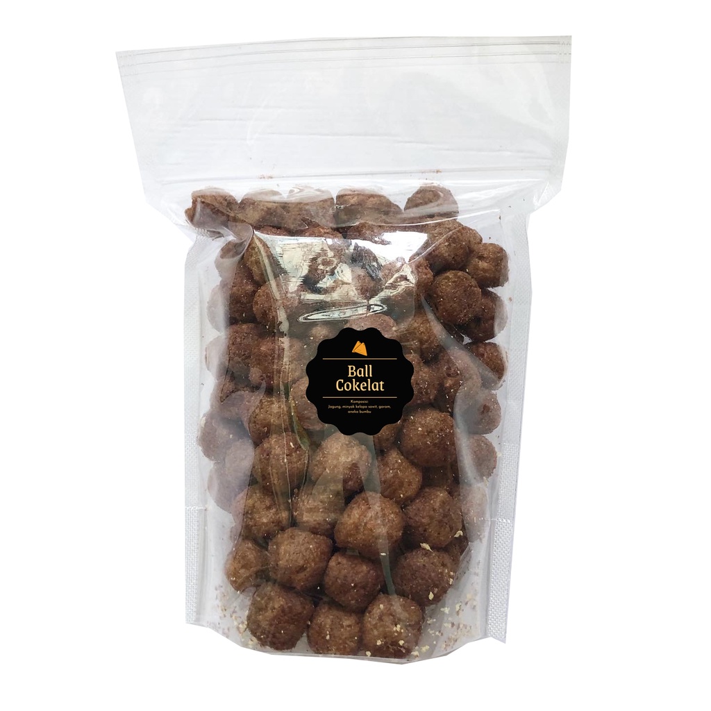 [DELISH SNACKS] Ball Cokelat / Keju / Balado (L) 120gr / Snack Cemilan Camilan Chiki Ciki Ball Enak Gurih