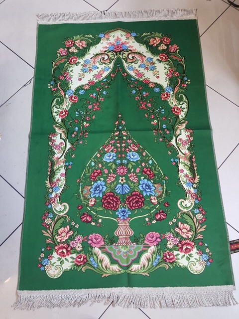 Sajadah iran motif kembang