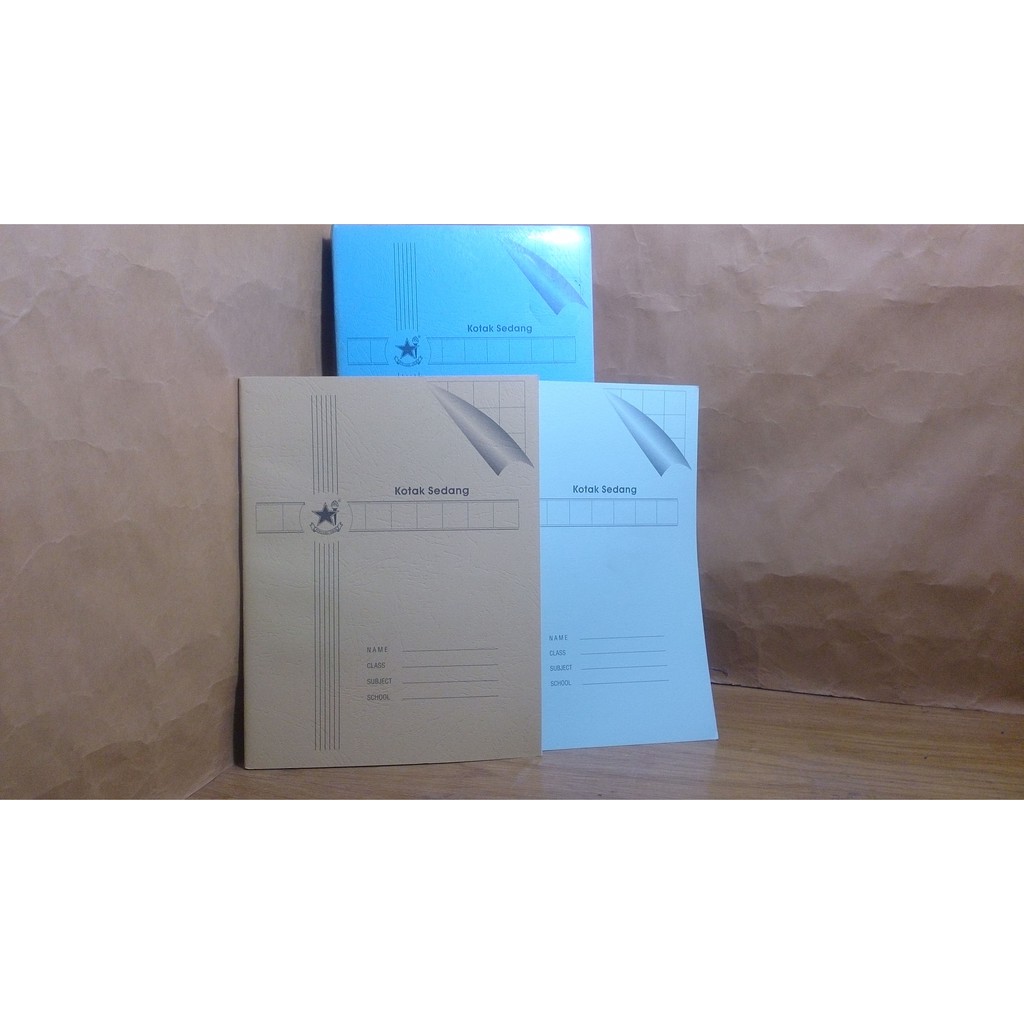 

Buku Kotak Sedang - Bintang Obor per pack/ 1pack isi 10 buku