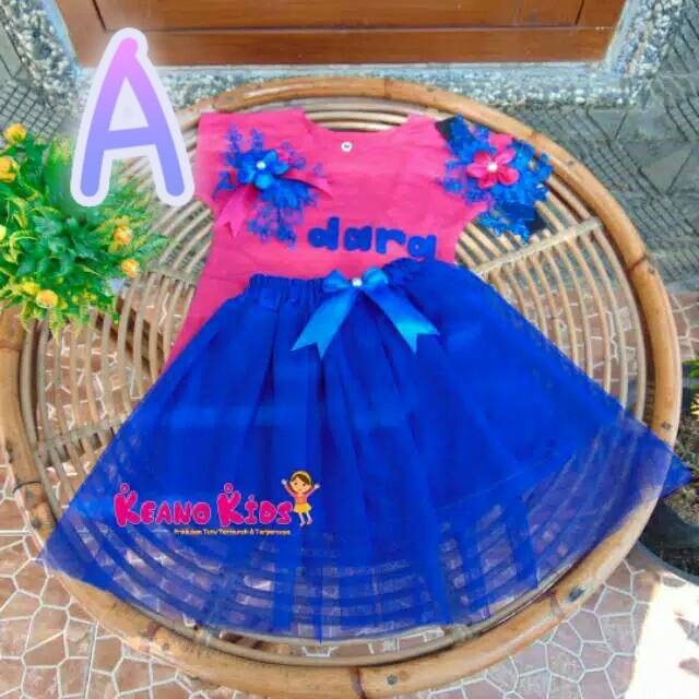 Setelan skirt anak super murah