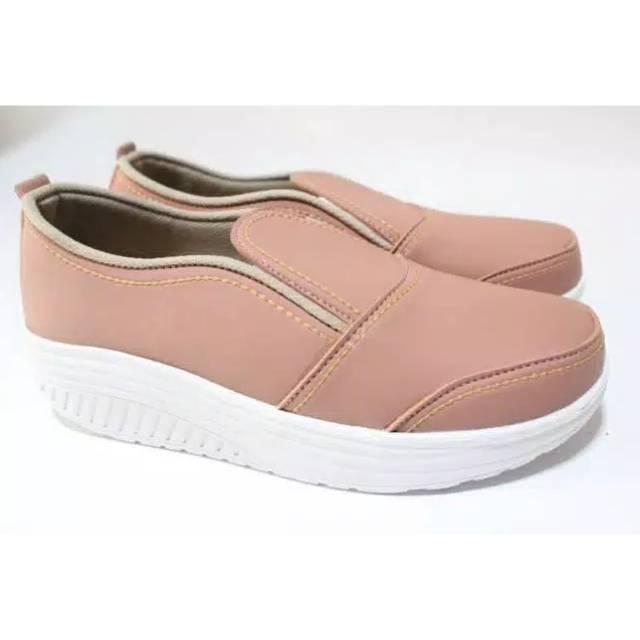 SEPATU ONE LOVE SEPATU WANITA WEDGES ELASTIS ORI ONE LOVE