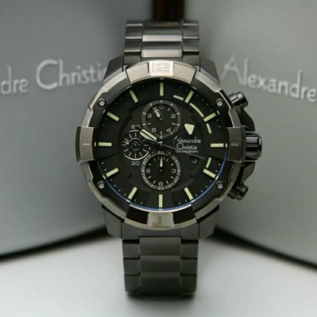 Alexandre Christie 6551 Black Pria Original