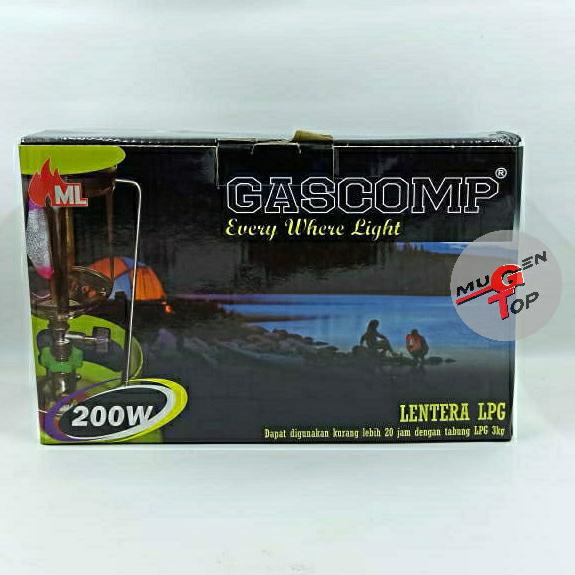 yang dicari@@@@] Lampu Gas / Petromak Gas / Lentera Gas / Gaslamp "GASCOMP"