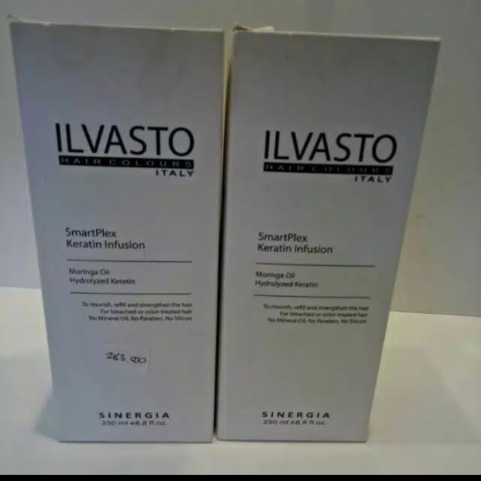 ILVASTO smartplex keratin infusion step 2 / vitamin rambut rusak