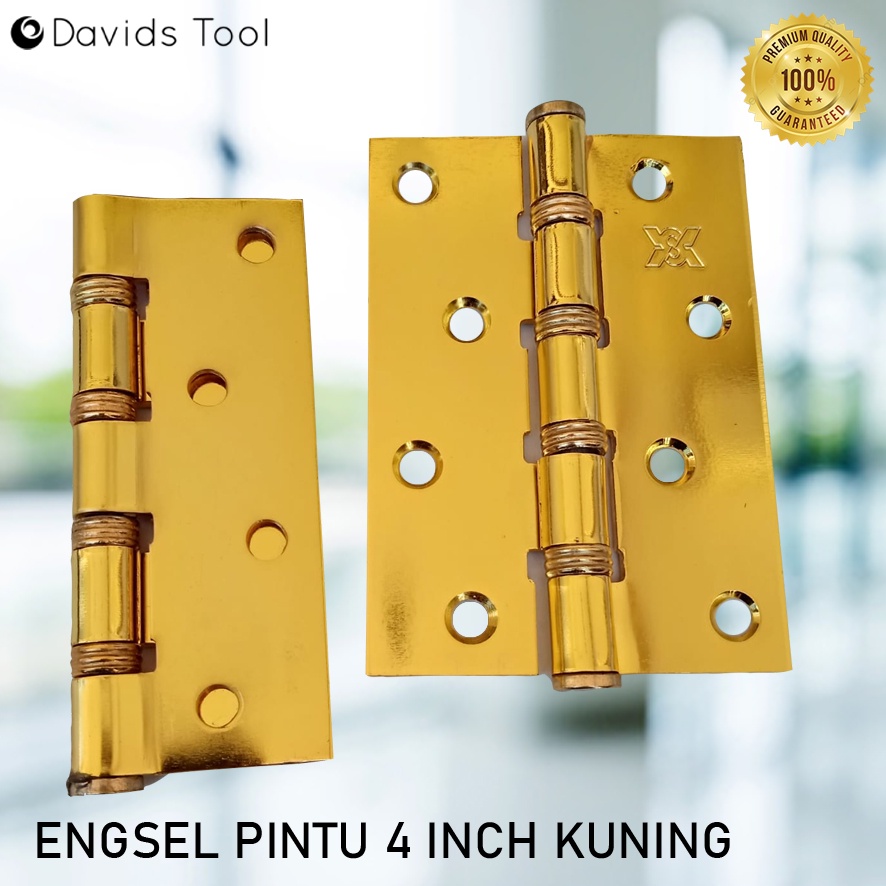 Engsel Pintu Jendela Rumah Besi Tebal Kamar Mirip Stainless 4 Inch