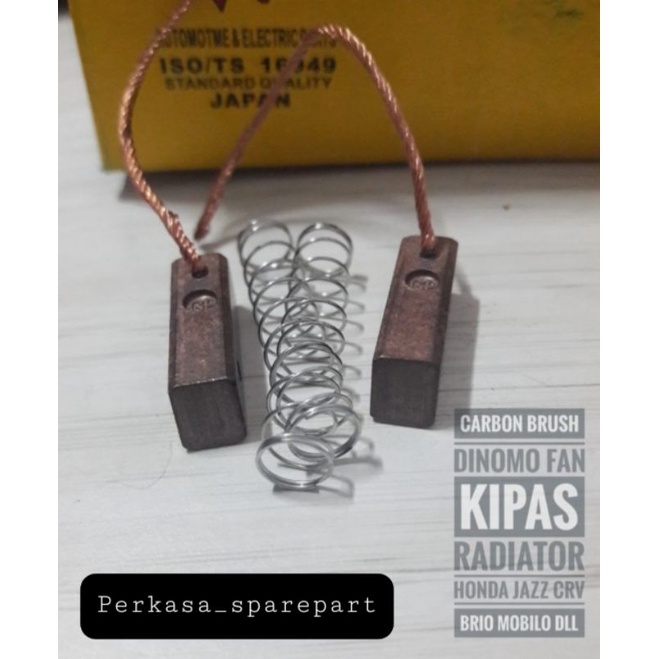 Karbon Carbon Brush Arang Dinamo Kipas Radiator Motor Fan Honda Jazz